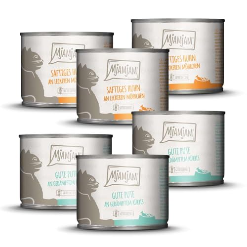 mjamjam-monopaket-i-premium-nassfutter-f-r-katzen-huhn-und-pute-6-x-400-g image 5