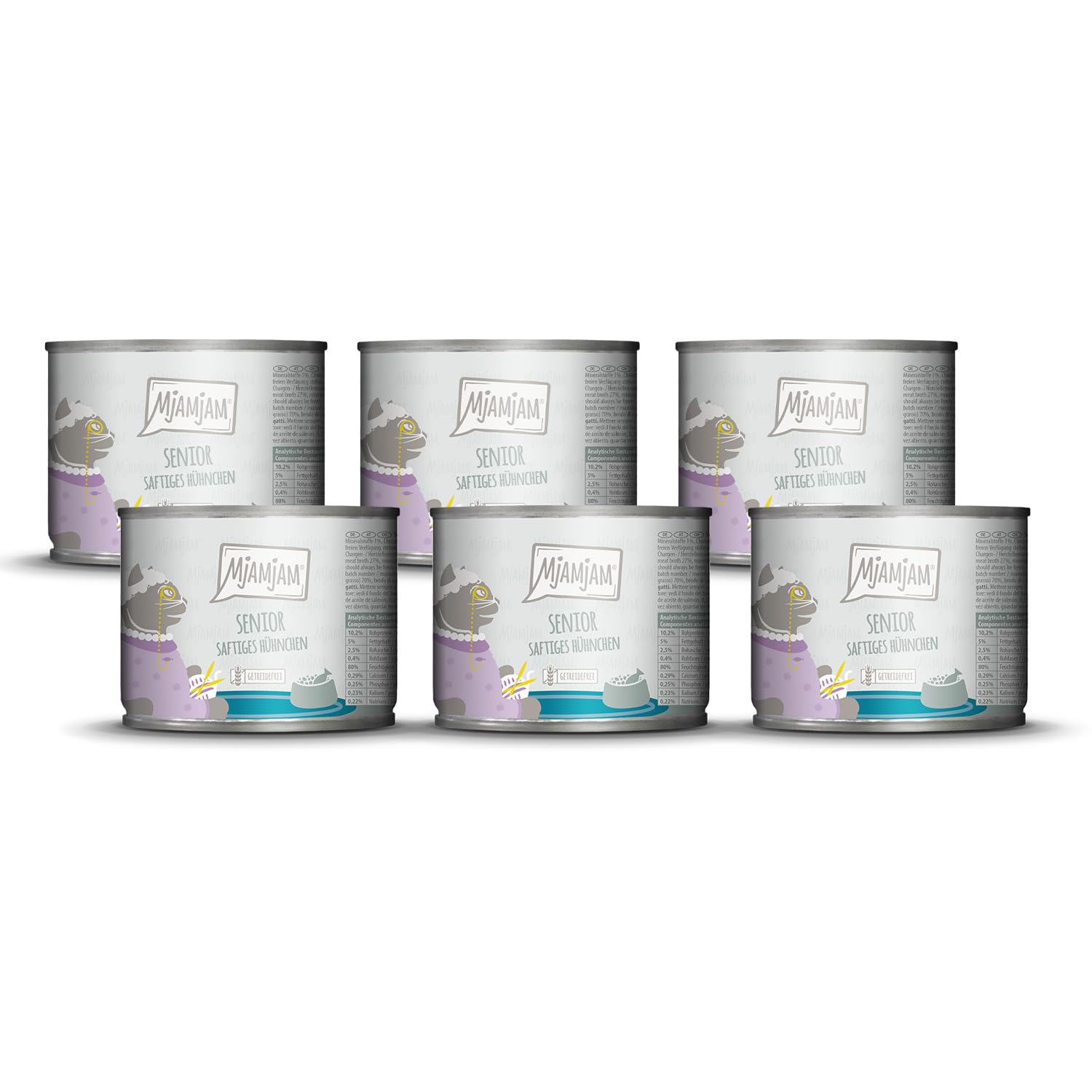 mjamjam-quetschie-senior-katzen-nassfutter-ente-kaninchen-12x125g image 8