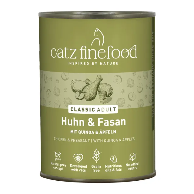catz-finefood-n-15-huhn-fasan-katzenfutter-6-x-400g image 1