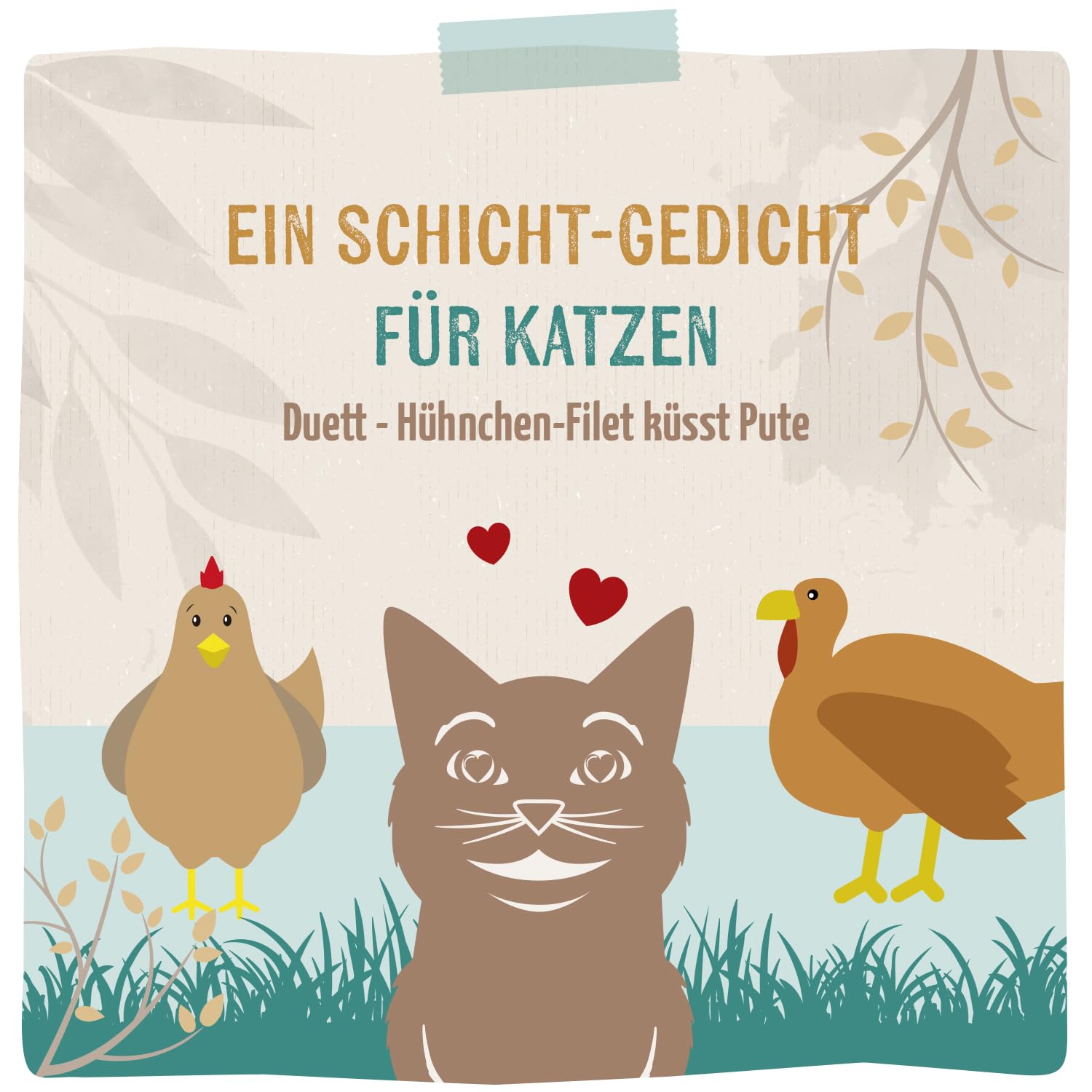 mjamjam-duett-premium-nassfutter-f-r-katzen-h-hnchen-filet-mit-pute-6x190g image 5