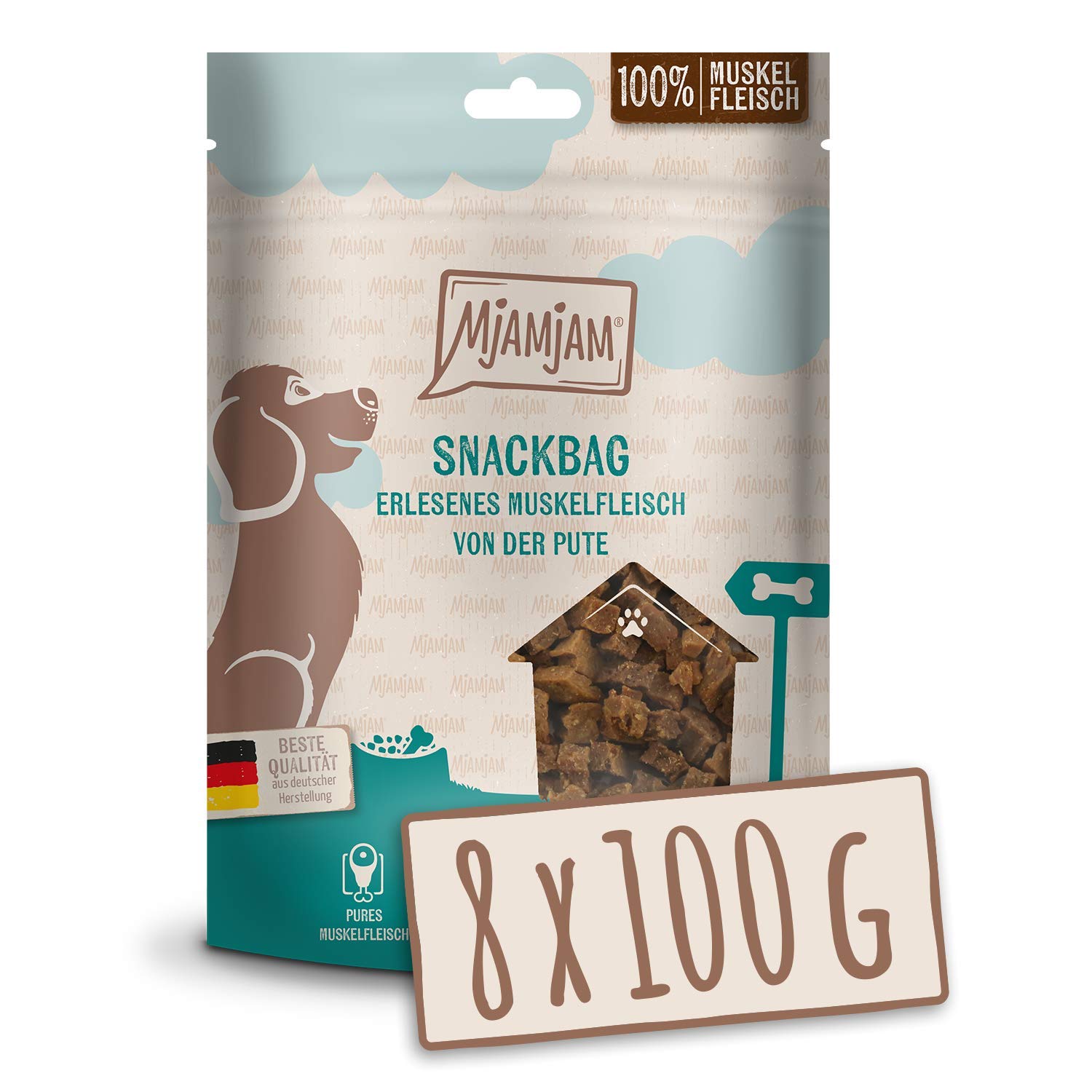 mjamjam-snackbag-hundesnack-h-hnchen-muskelfleisch-100g image 6