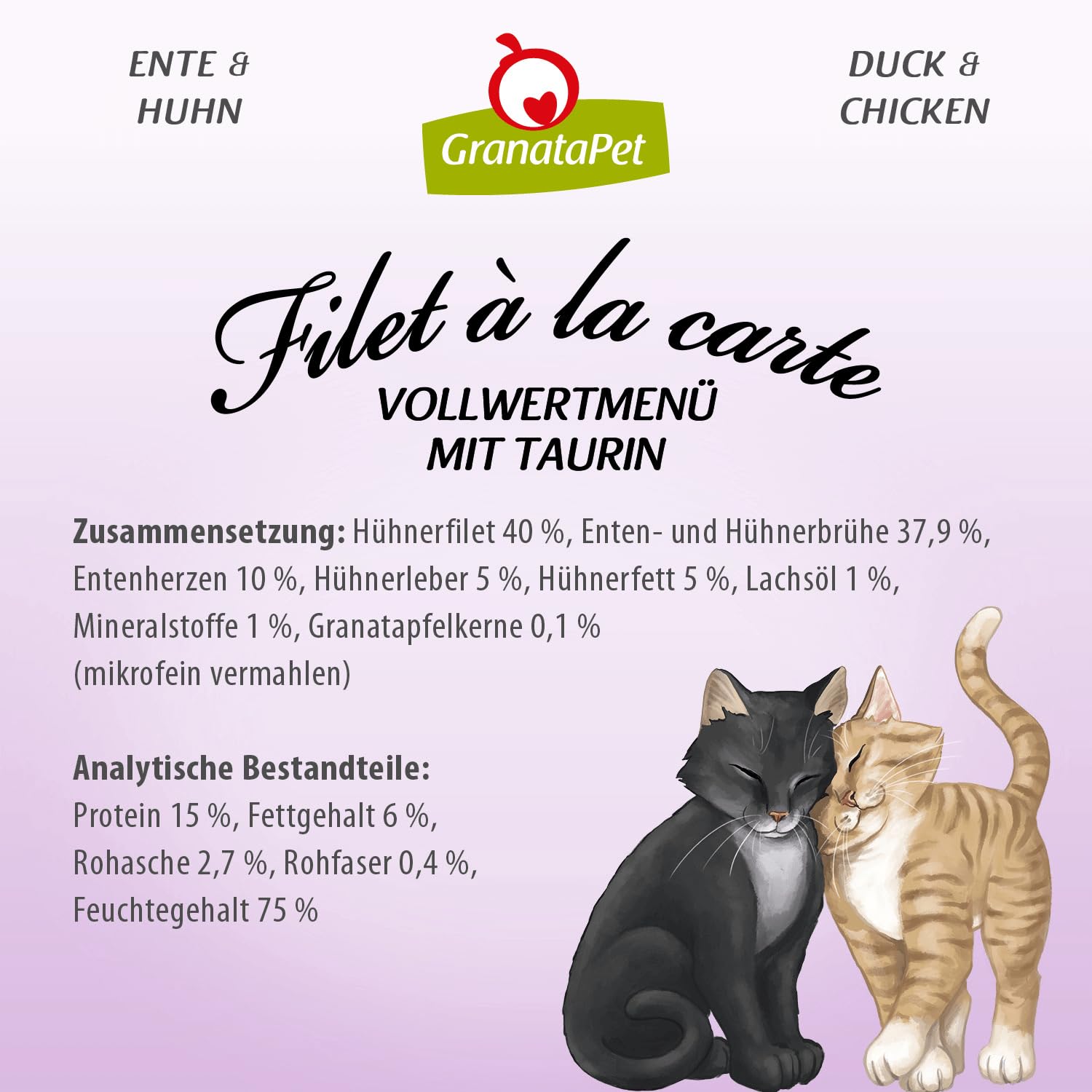 granatapet-filet-la-carte-ente-huhn-katzenfutter-nass-6x85g image 6